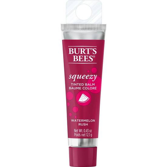 Burt's Bees Squeezy Tinted Lip Balm Watermelon Rush (1 ea)