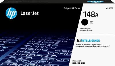 HP 148A Black Standard Yield Toner Cartridge, Prints Up to 2,900 pages (W1480A)