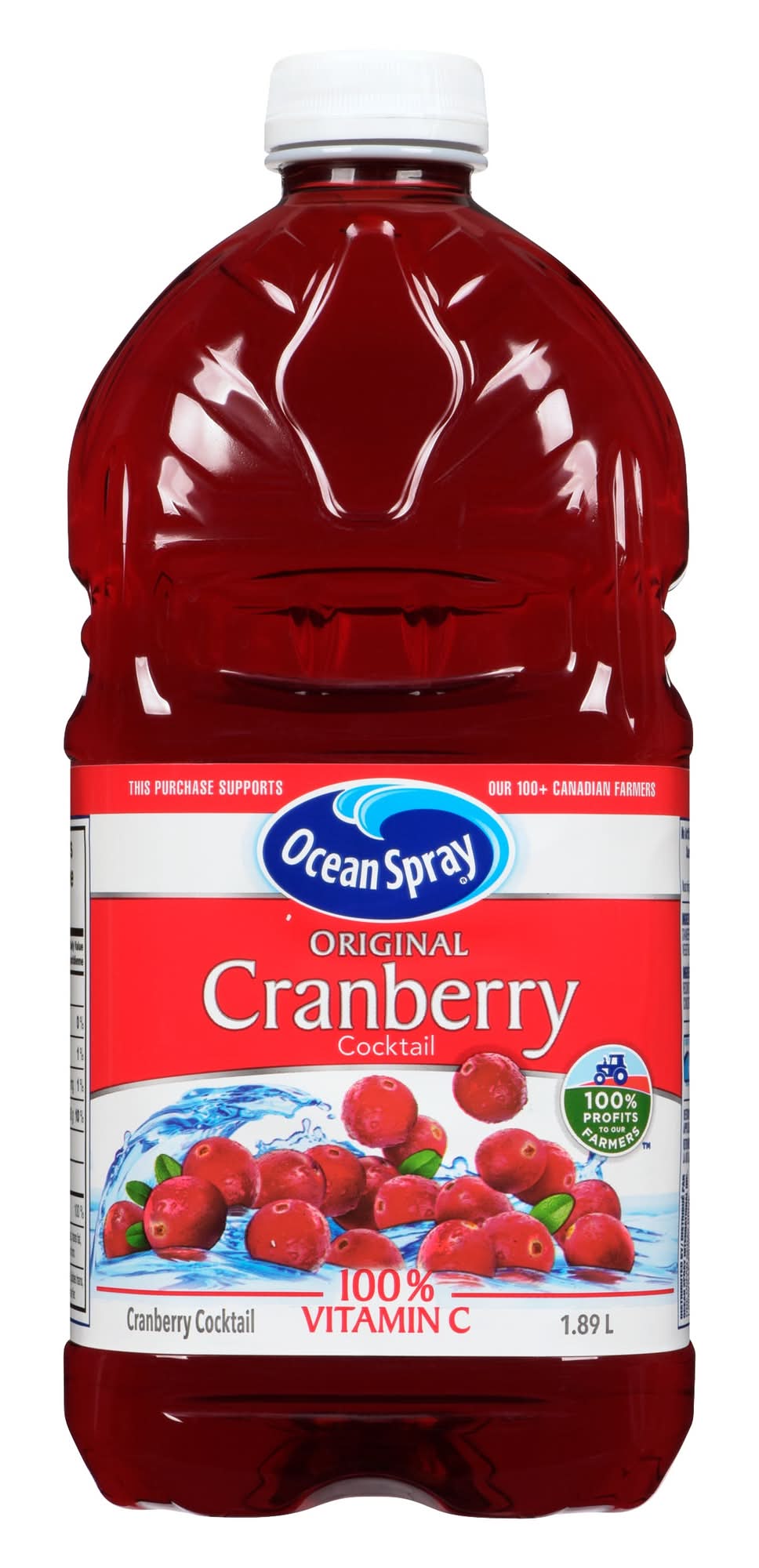 Ocean Spray Original Juice Cocktail, Cranberry (1.89 L)