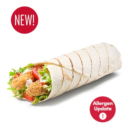 NEW! Sweet Chilli Mayo Chicken Wrap