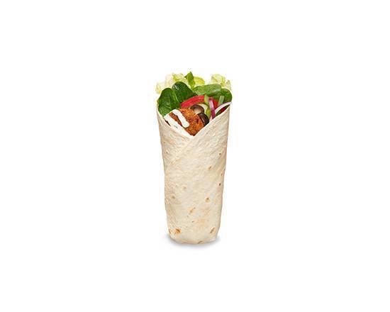 Smashed Falafel Wrap