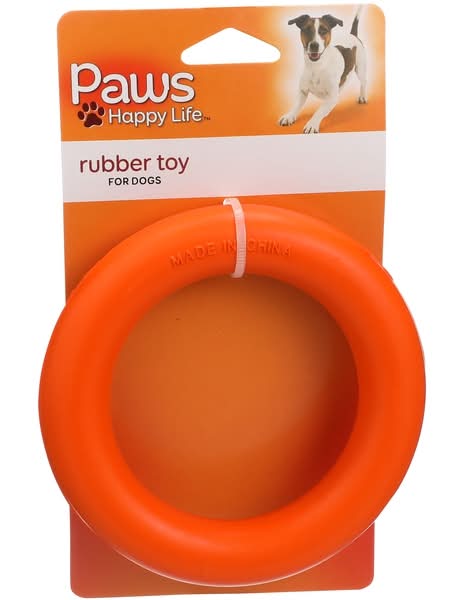 Paws Happy Life Rubber Toy For Dogs