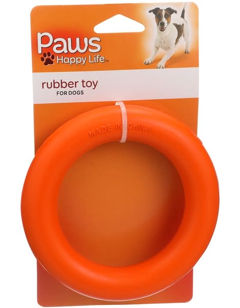 Paws Happy Life Rubber Toy For Dogs