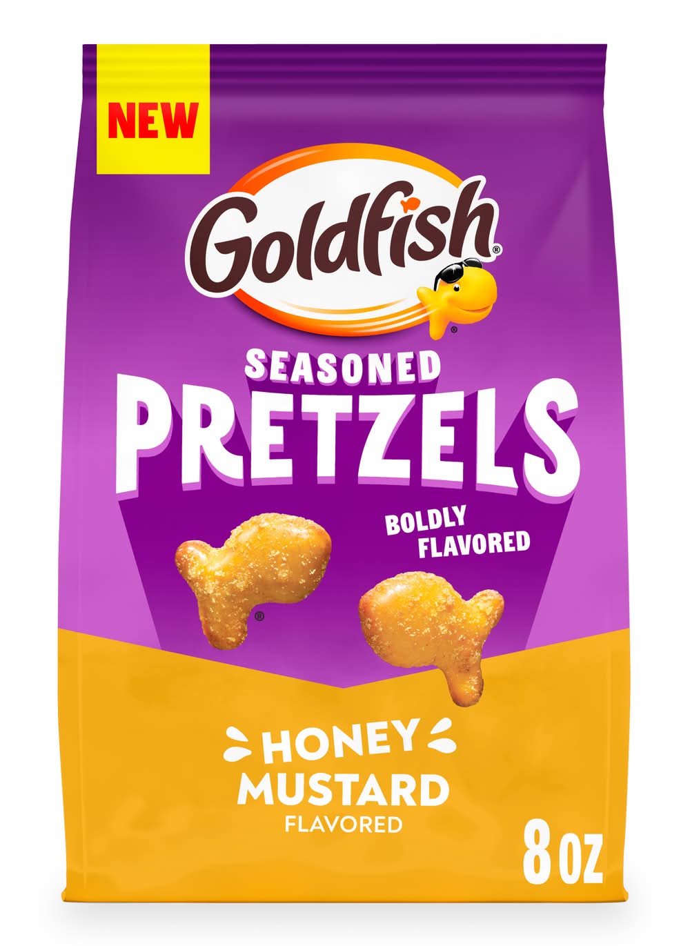 Goldfish Seasoned Pretzels, Honey Mustard (8 oz)