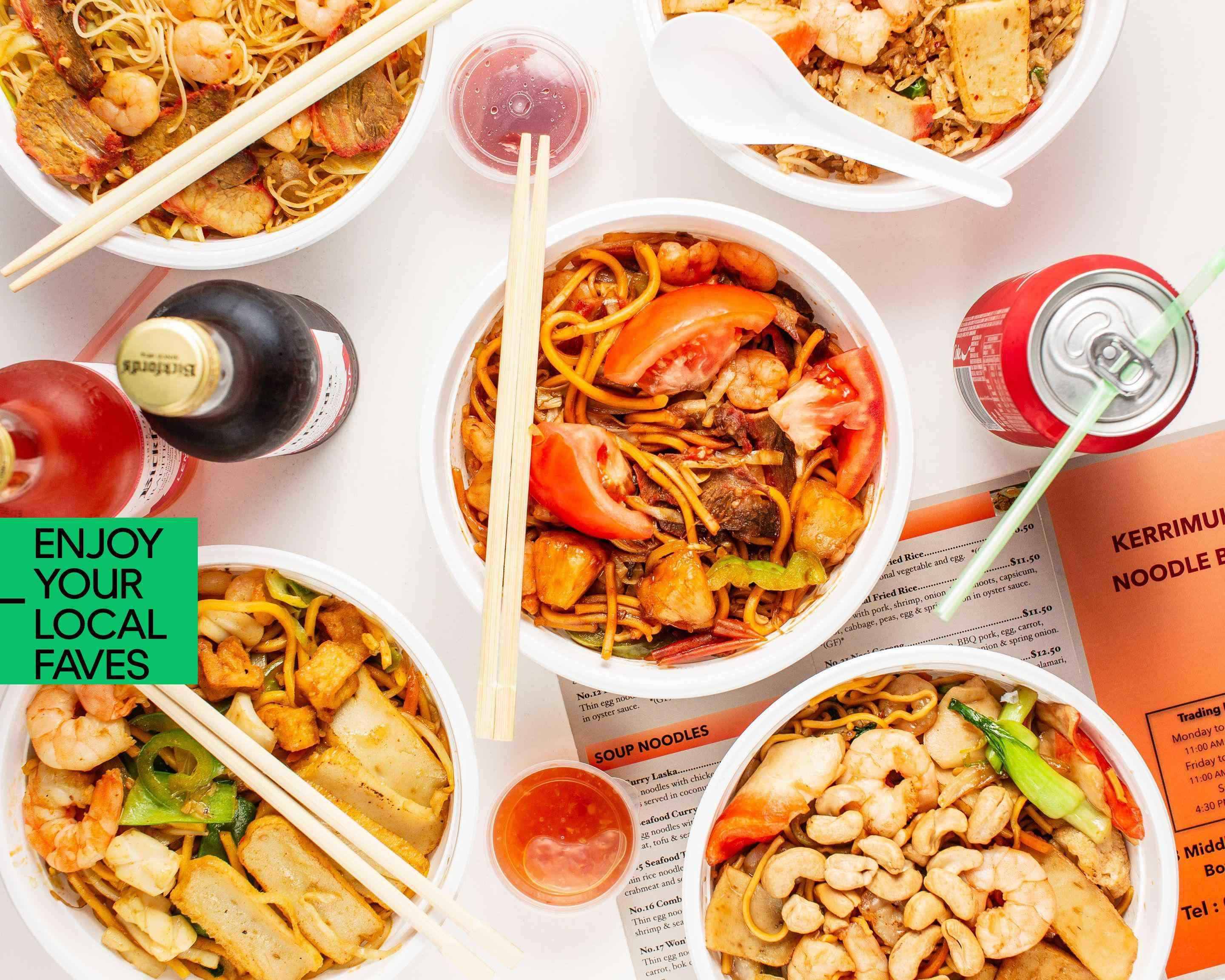 Kerrimuir Noodle Bar Menu Takeout in Melbourne Delivery Menu & Prices