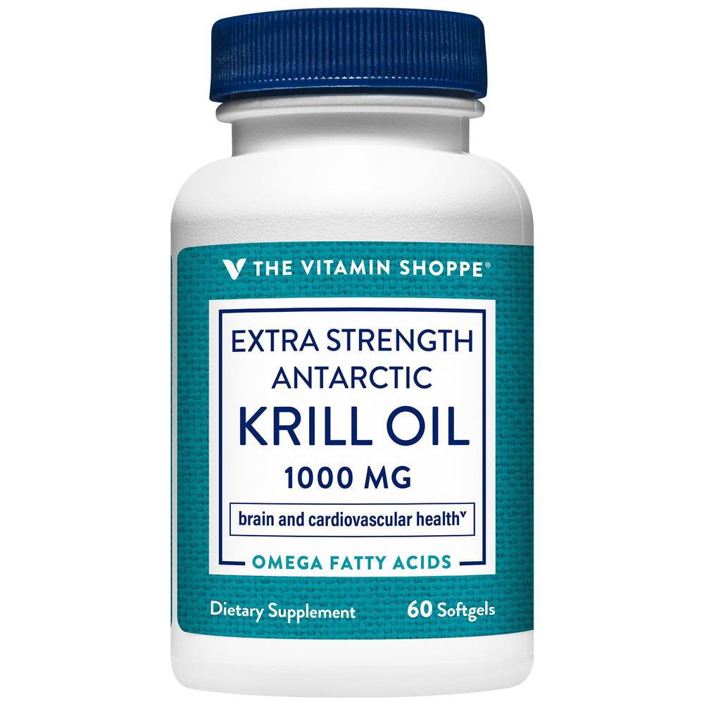Extra Strength Krill Oil 1000 Mg - (60 Softgels)