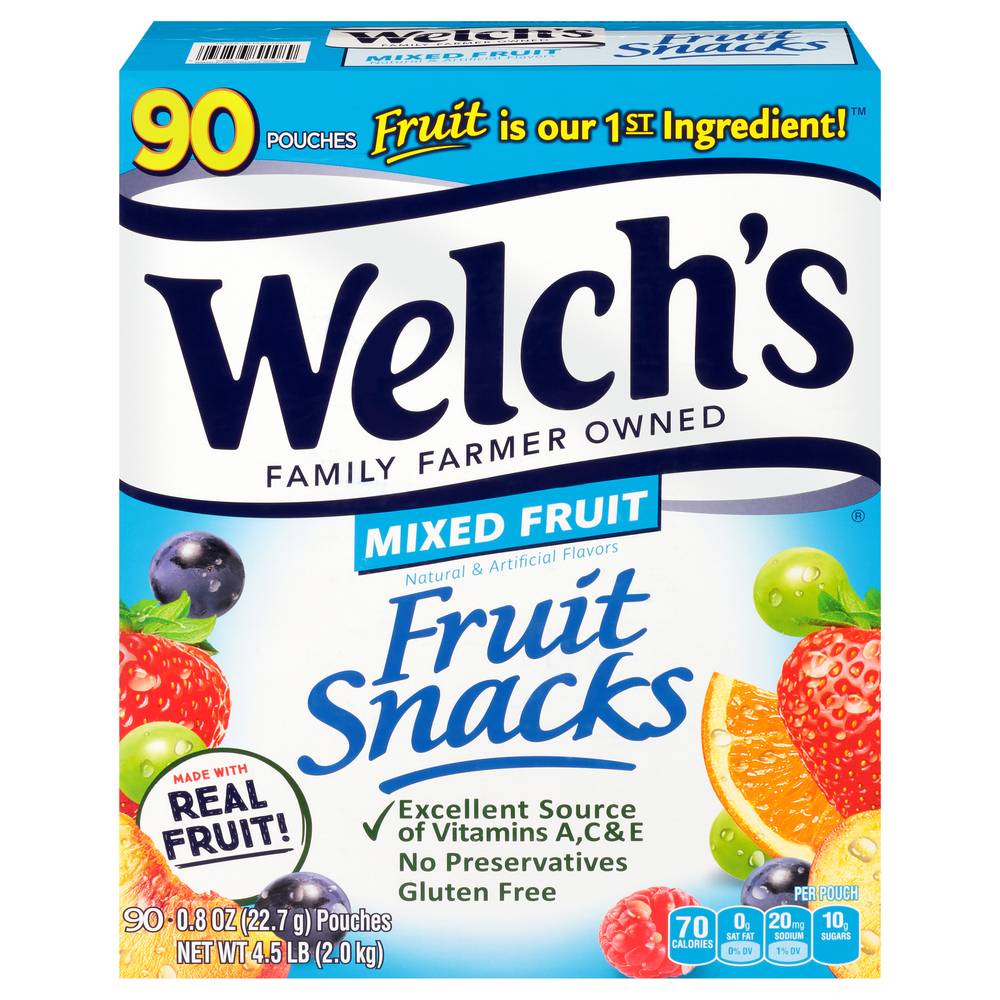 Welch's Mixed Fruit Snacks (90 ct)