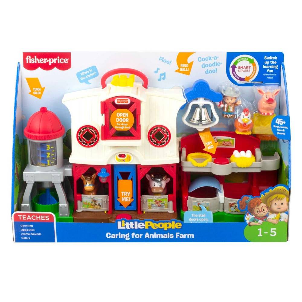 Fisher-Price set little people granja cuidado de animales