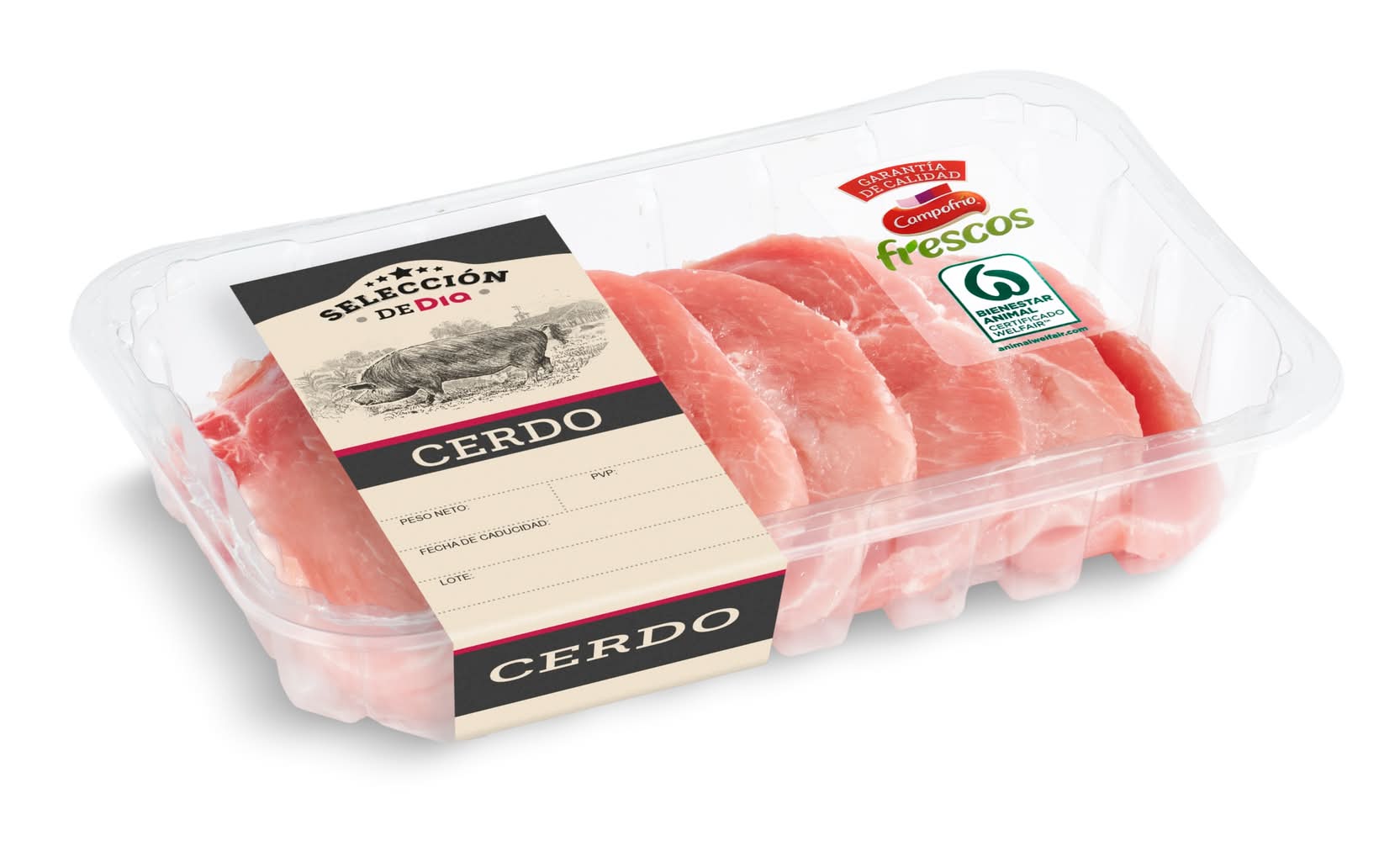 Filete De Cinta De Lomo Selección De Dia Bandeja 450 G Aprox.