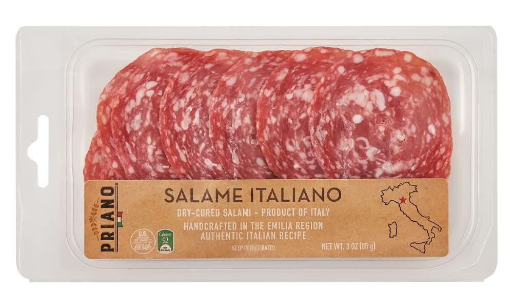 Priano Dry Cured Salame Italiano (3 oz)
