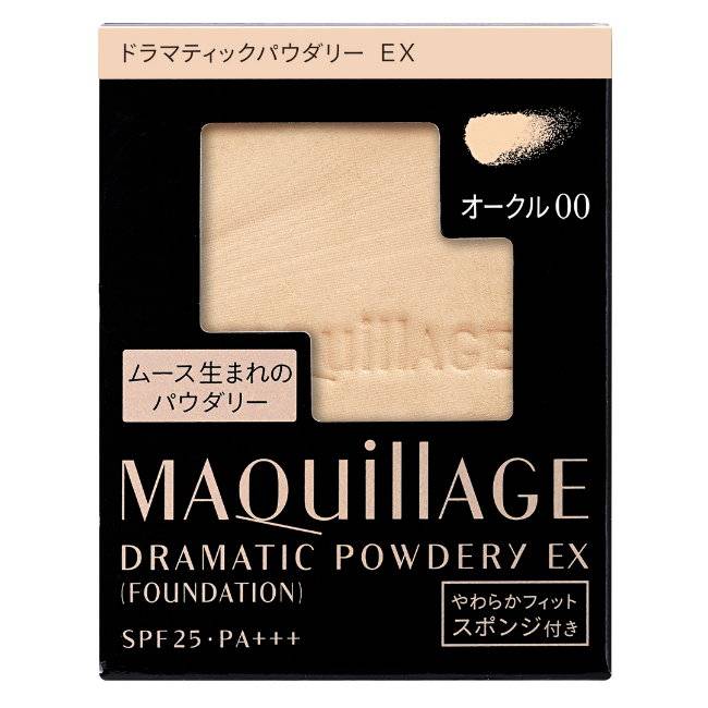 MAQuillAGE心機星魅輕羽粉餅UV(粉蕊) EX  SPF25 PA+++ (附粉撲) - OC00