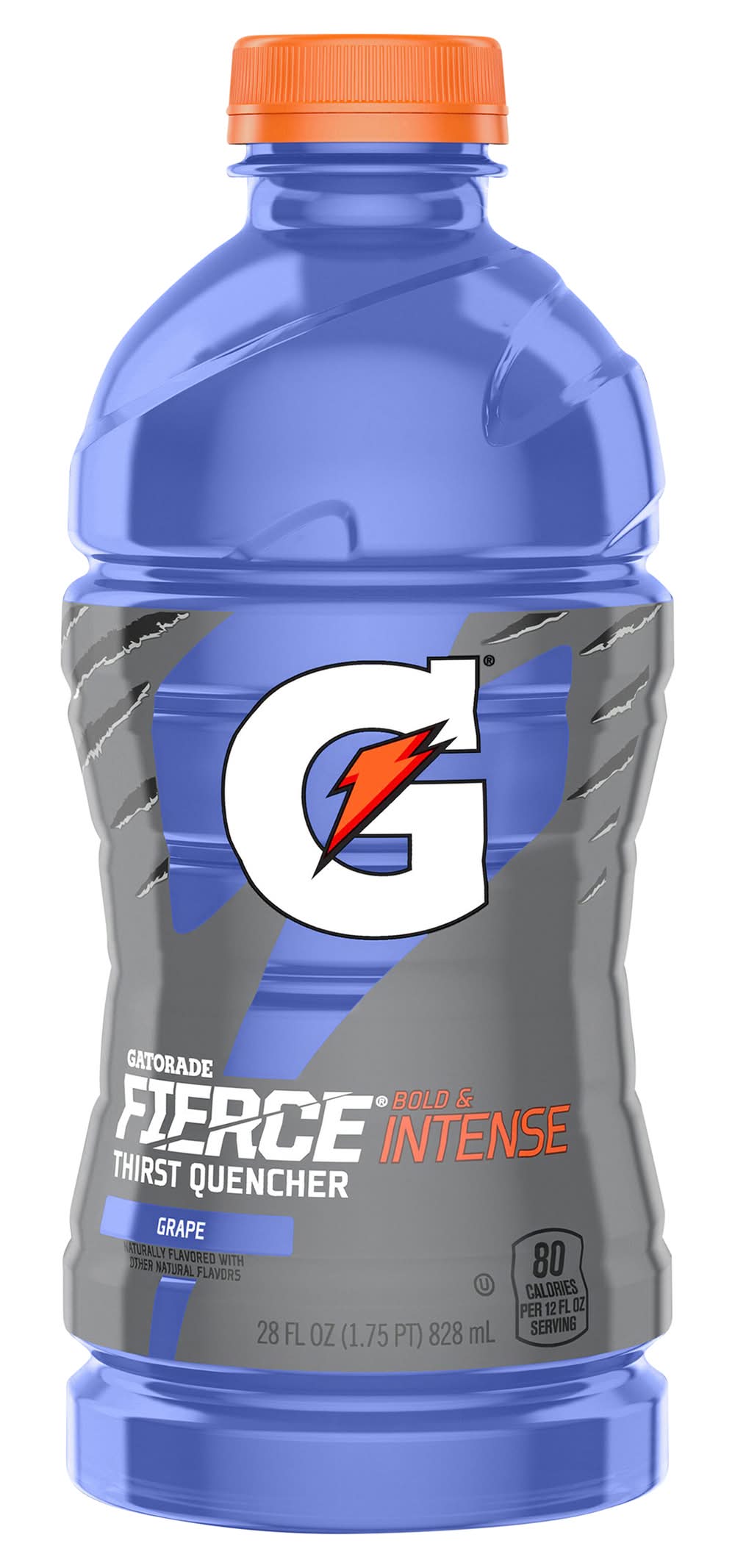 Gatorade Fierce Bold & Intense Thirst Quencher Sports Drink, Grape (28 fl oz)