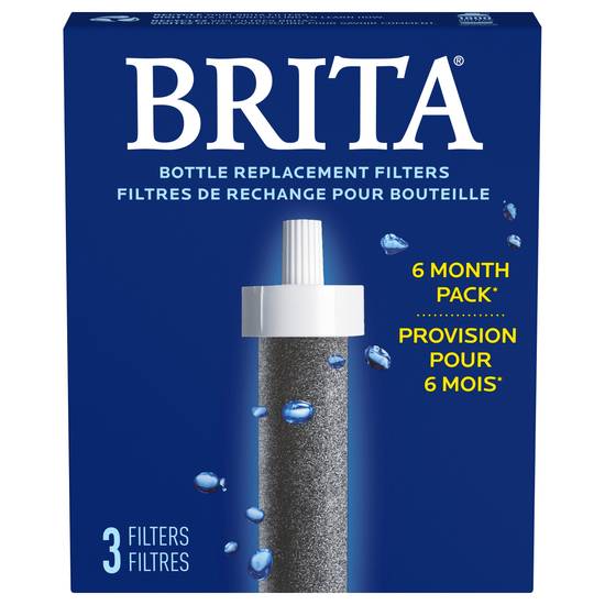 Brita Bottle Replacement Filters (3 filters)