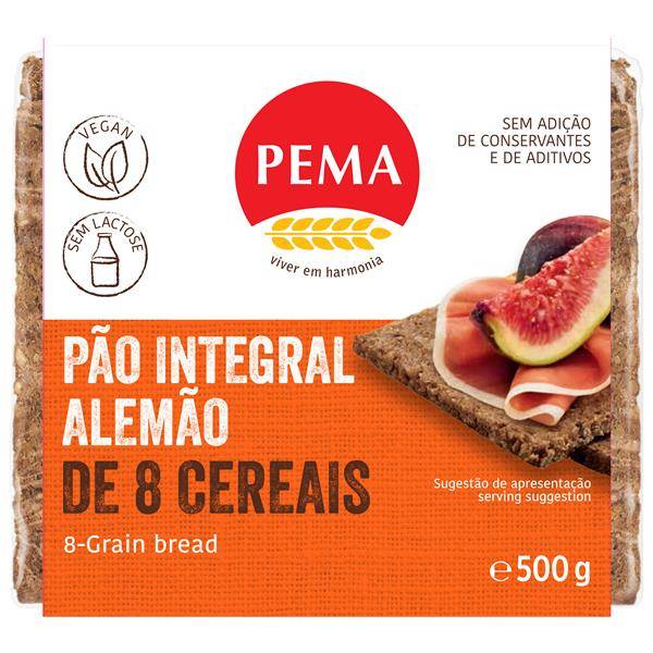Pao Alemão Integral com 8 Cereais