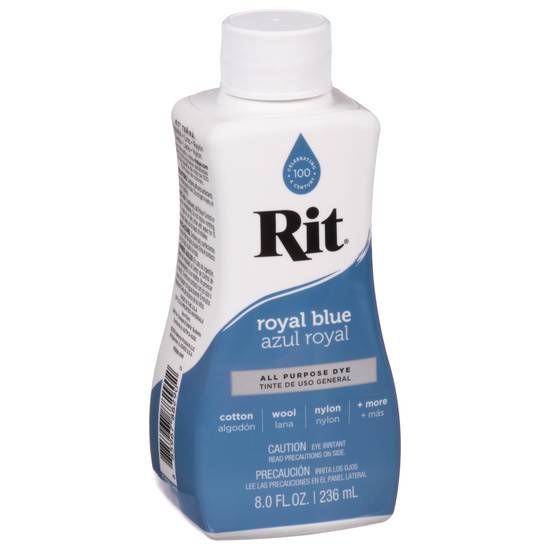 Rit Royal Blue All Purpose Dye (8 fl oz)