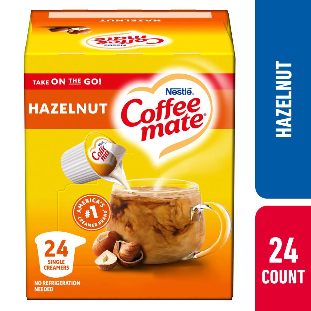 Coffee Mate Nestlé Liquid Coffee Creamer, Hazelnut (9 fl oz)