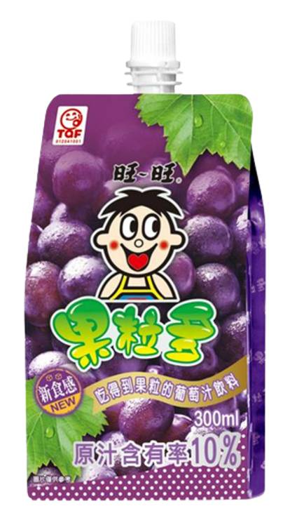 Want Want Grape Flavour Fruity Juice Drink (300ml)