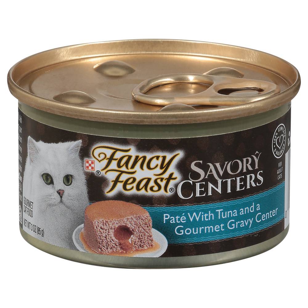 Fancy Feast Pate With Tuna & Gravy Gourmet Cat Food (3 oz)