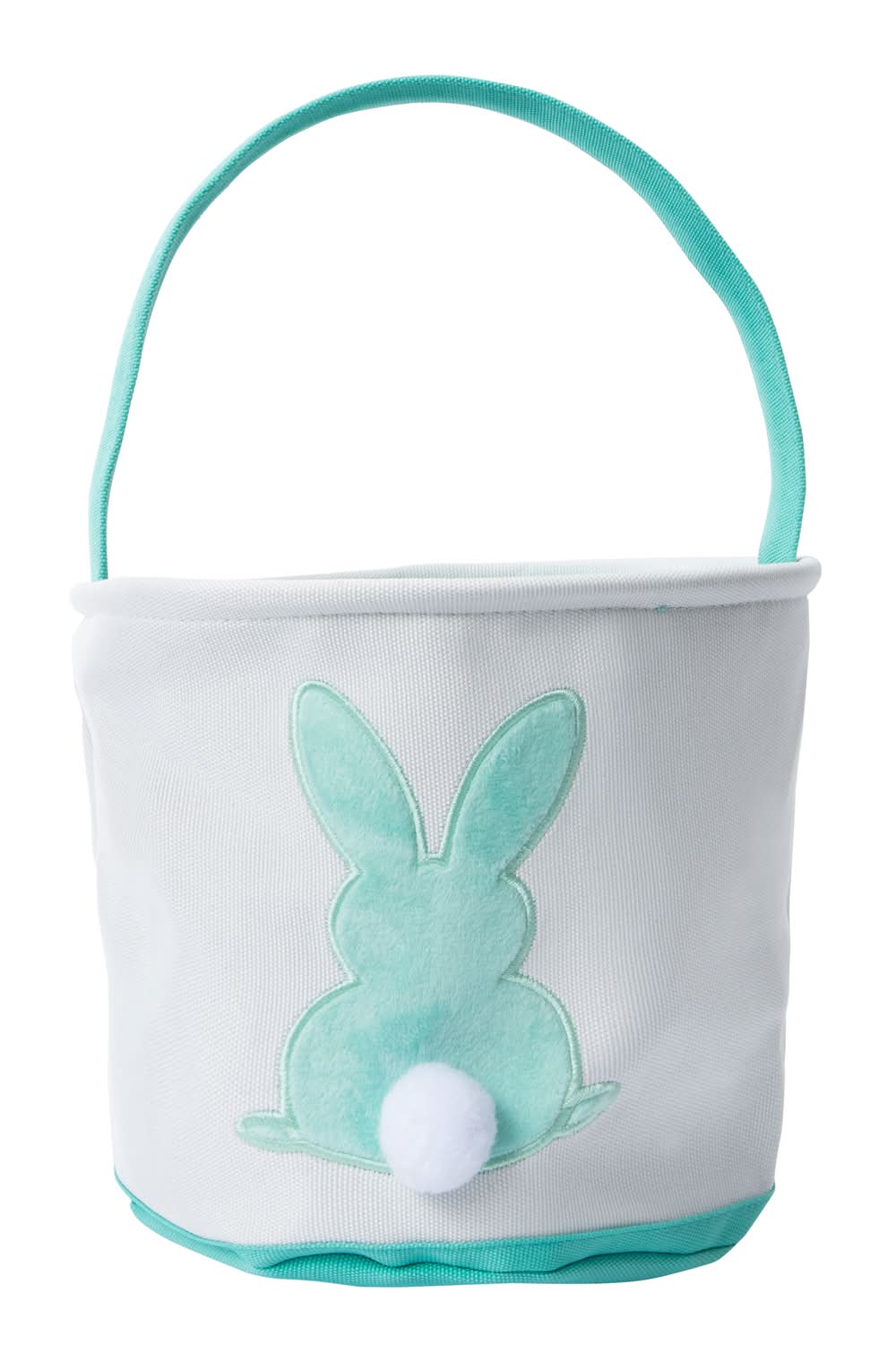 Bunny-Themed Easter Bucket Teal