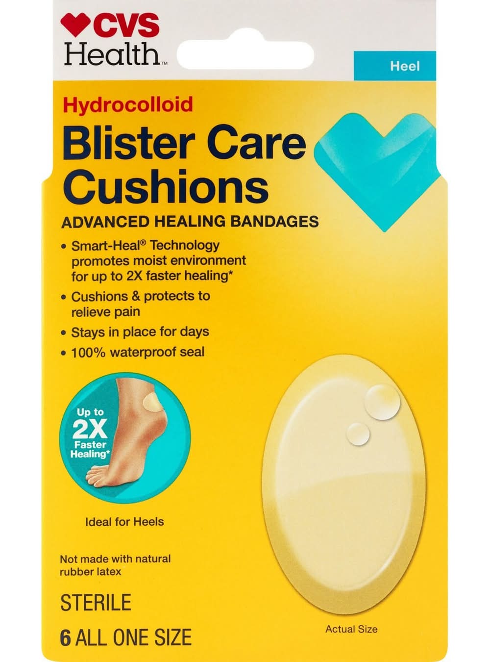 CVS Health Advanced Healing Blister Care Cushions