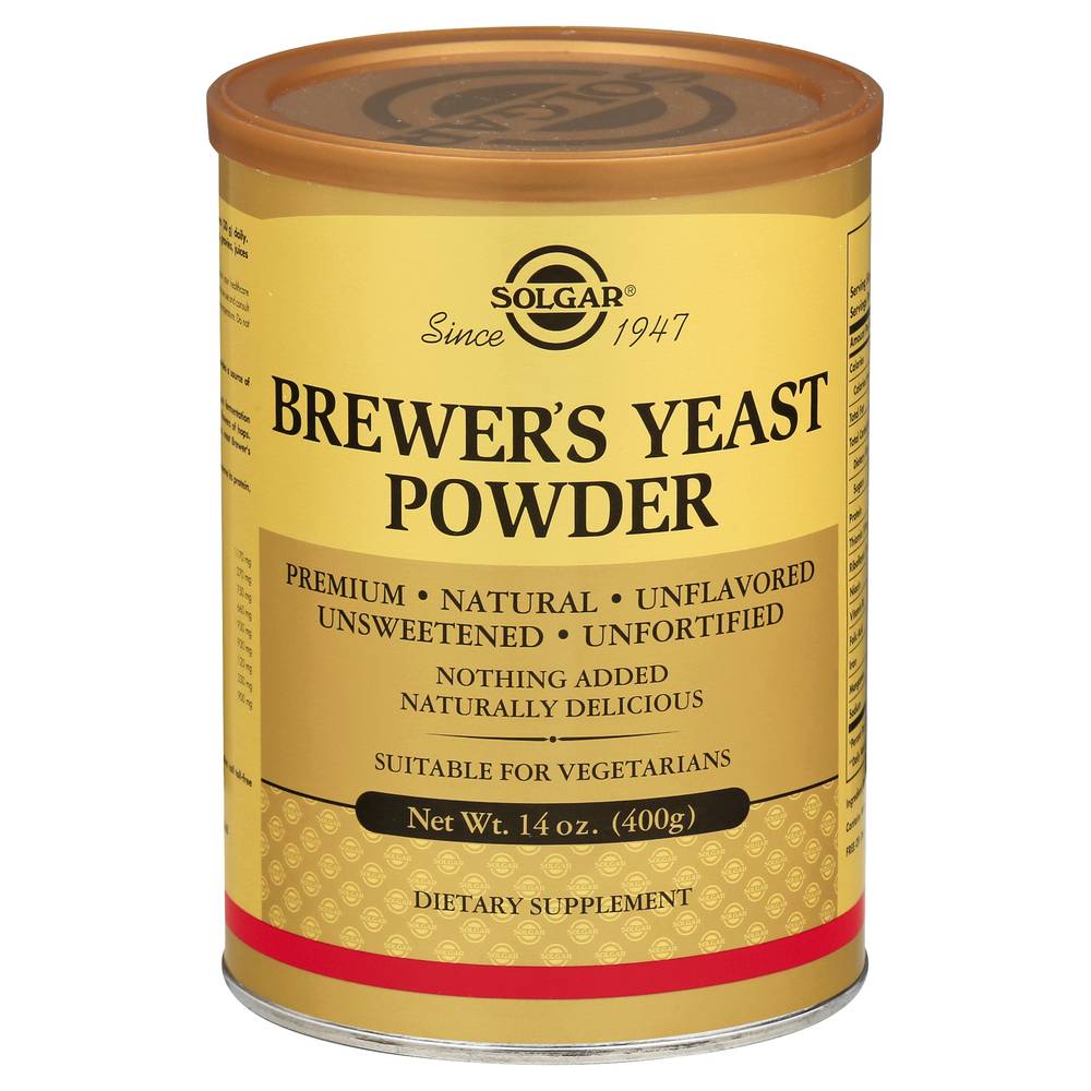 Solgar Brewer's Yeast Powder (14 oz)