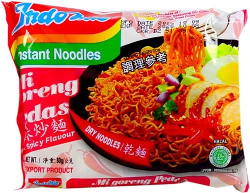 （東）營多辣味炒麵