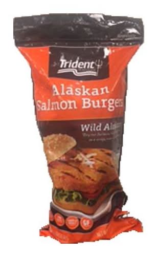 Trident Seafoods Alaskan Salmon Burger (3 lbs)