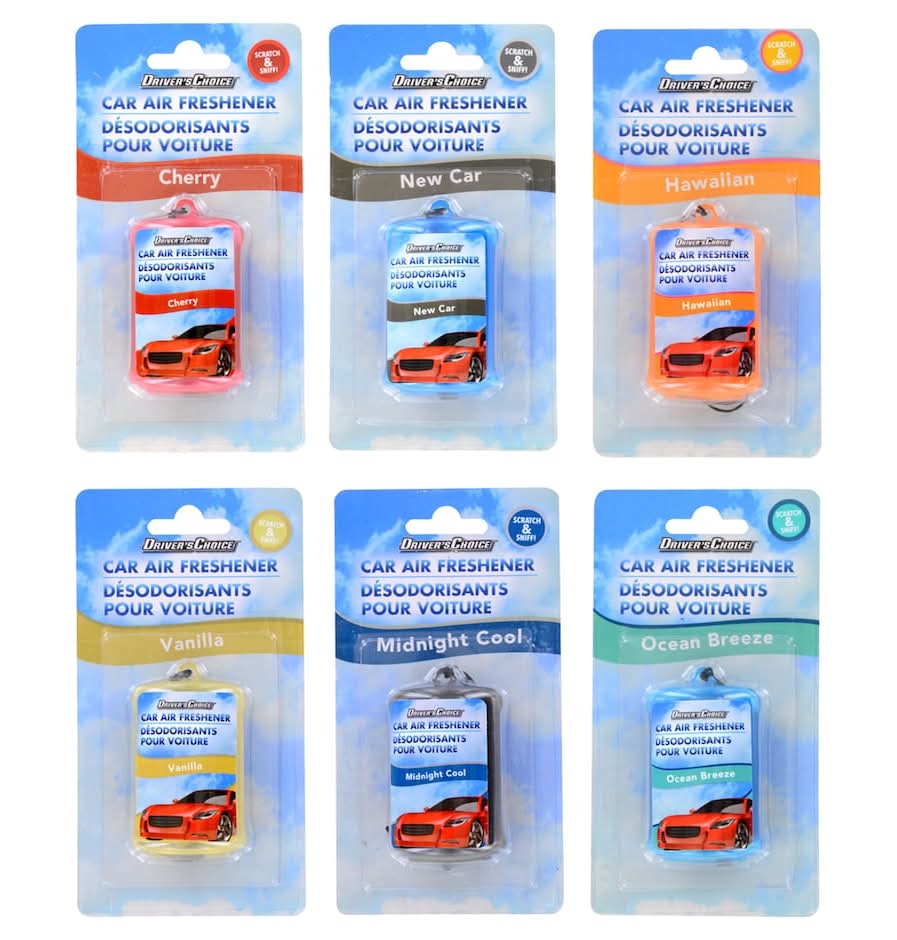 Driver's Choice Hanging Car Air Freshener, 1 ct.