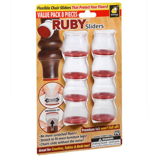 Bulbhead Ruby Sliders (8 ct)
