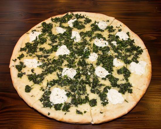 New York Style Regular Spinach Pizza