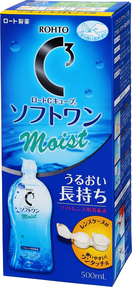 ロート製薬 Cキューブ ソフトワン モイスト (500mL)