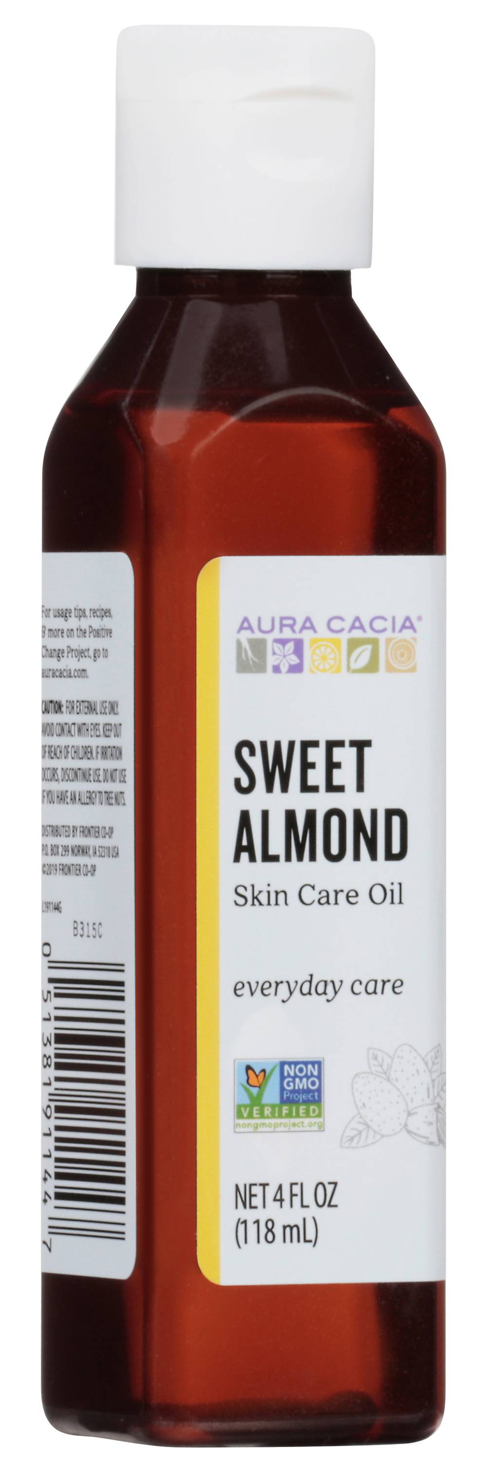 Aura Cacia Sweet Almond Skin Care Oil (4 fl oz)