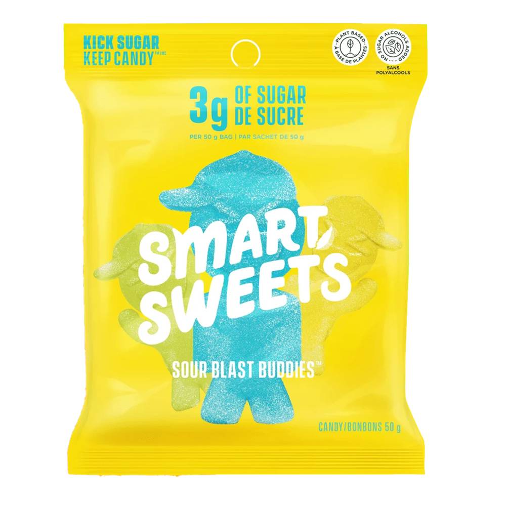 Smart Sweets Sour Blast Buddies Candy (50g.)