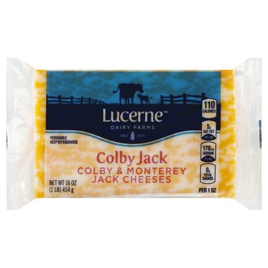 Lucerne Natural Colby Jack Cheese (16 oz)