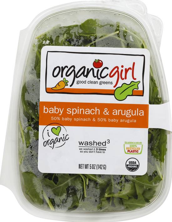 Organicgirl Organic Baby Spinach & Arugula