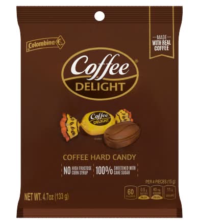 Colombina Coffee Delight Hard Candy, Coffee (4.7 oz)