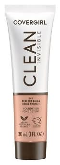 CoverGirl Clean Invisible Liquid Makeup Foundation, 148 Perfect Beige (1 fl oz)
