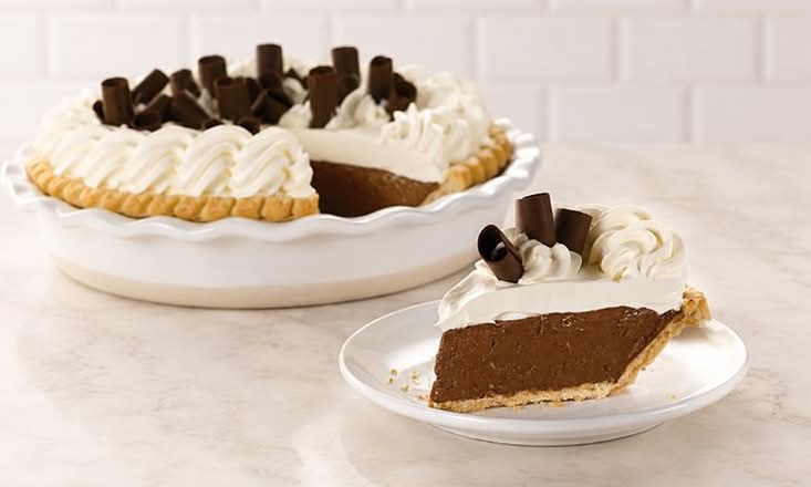 Chocolate French Silk Pie, WH