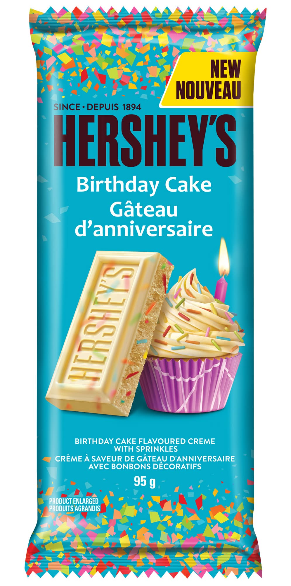 Hershey's Birthday Cake With White Chocolate Bar (95 g)
