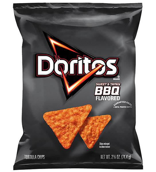 Doritos Sweet & Tangy BBQ Flavored Tortilla Chips 2.625oz