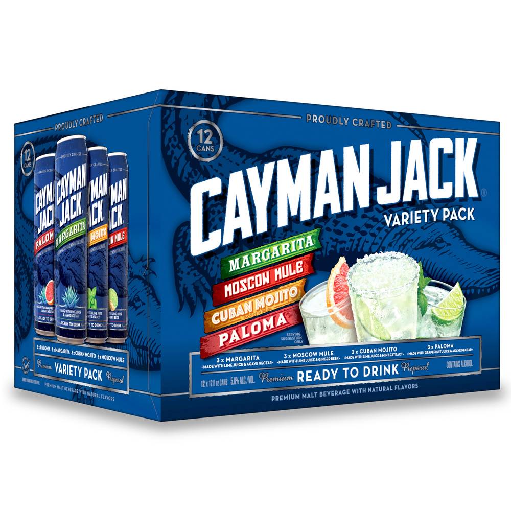 Cayman Jack Variety pack Beer (12 x 12 fl oz)