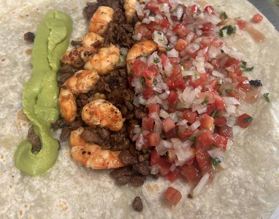 Surf N Turf Phoenix Burrito