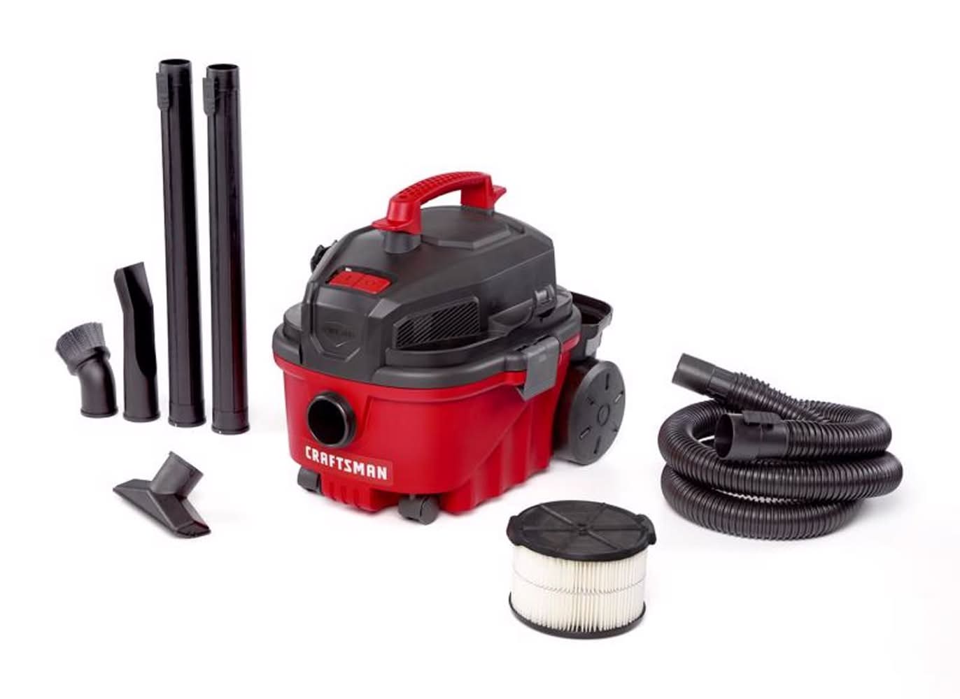 CRAFTSMAN 4 Gal Corded Wet/Dry Vacuum Tool Only 120 V 5 Hp