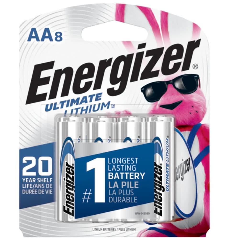 Energizer Ultimate Lithium AA Batteries ( 8 -Pack)