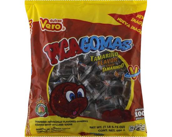 Vero · Pica Gomas Chili Coated and Sugar Tamarind Gummies (100 ct)