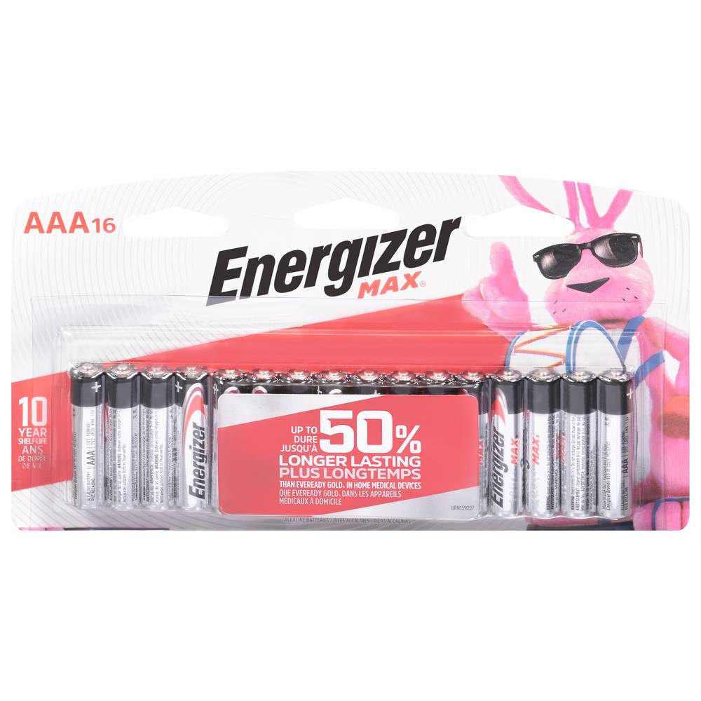 Energizer Max Aaa Alkaline Batteries