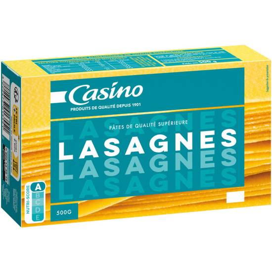 Pâtes - Lasagnes 