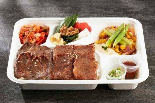 澳洲熟成冷藏牛舌與上等牛五花便當Australian Exclusive Chilled Beef Tongue & Premium Wagyu Karubi Bento