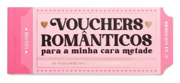 Livro Com 24 Vouchers - Românticos