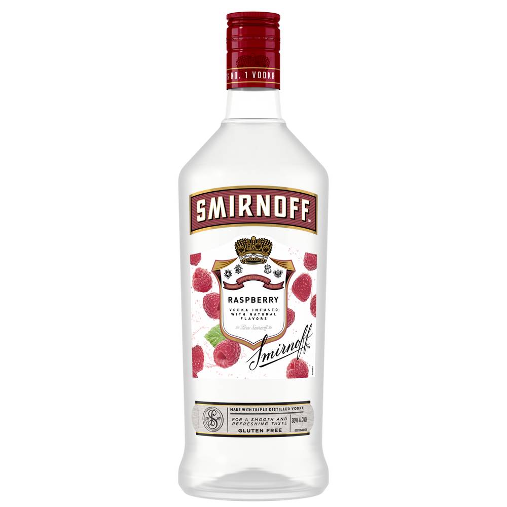 Smirnoff Vodka, Raspberry (1.75 L)